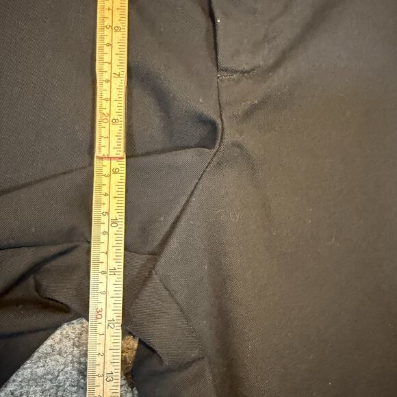 Dickies Pants Womens 12 Black Chino Flat Front Straight Work Uniform Minimalist - Picture 10 of 10